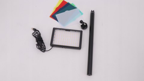 LAMPA PRODUKTOWA DIODOWA WIDEO USB LED 3200K-5600K LAMPA PRODUKTOWA DIODOWA WIDEO USB LED 3200K-5600K