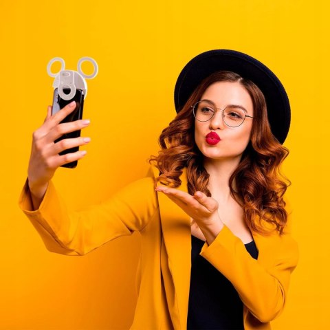 LAMPKA SELFIE PIERŚCIENIOWA LED RING DO TELEFONU DISNEY MYSZKA MICKEY