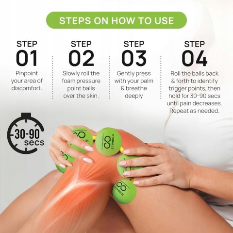 MASAŻER PIŁKI DO MASAŻU PRIMEKINETIX MYOBALLS PRO 5 INTENSYWNE MASAŻER PIŁKI DO MASAŻU PRIMEKINETIX MYOBALLS PRO 5 INTENSYWNE