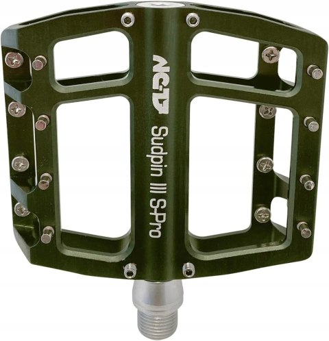 PEDAŁY ROWEROWE PLATFORMOWE NC-17 SUDPIN III S-PRO ZIELONE
