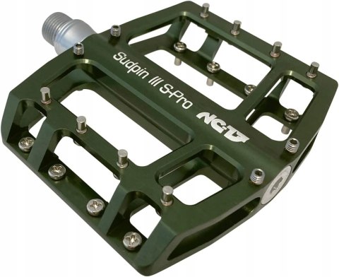 PEDAŁY ROWEROWE PLATFORMOWE NC-17 SUDPIN III S-PRO ZIELONE