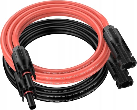 PRZEWÓD KABEL SOLARNY 10AWG/6 MM2 GARLLEN 1M PRZEWÓD KABEL SOLARNY 10AWG/6 MM2 GARLLEN 1M