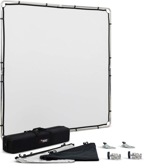 RAMA +3x TKANINA ZESTAW MANFROTTO PRO SCRIM SMALL 1.1x1.1M