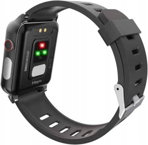 SMARTWATCH ZEGAREK SPORTOWY OPASKA HEYRO FIT 21 CZARNY