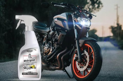 ŚRODEK DO CZYSZCZENIA SKUTERÓW MOTOCYKLA CARBONU ALUMINIUM KLOWER K33 750ML