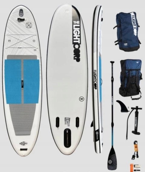 SUP DESKA DO PŁYWANIA POMPOWANA STAND UP PADDLE LIGHT ISUP 10,6" SUP DESKA DO PŁYWANIA POMPOWANA STAND UP PADDLE LIGHT ISUP 10,6"