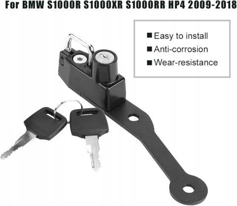 ZAMEK ZAPIĘCIE DO KASKU MOTOCYKLA BMW S-1000R S-1000XR S-1000RR 2009-2018