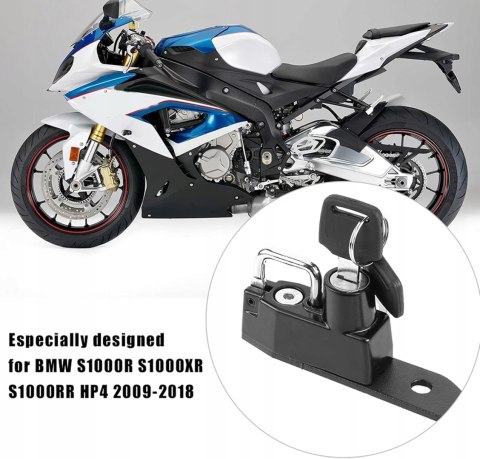 ZAMEK ZAPIĘCIE DO KASKU MOTOCYKLA BMW S-1000R S-1000XR S-1000RR 2009-2018