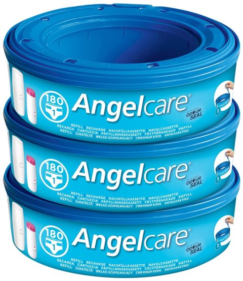 ANGELCARE WKŁAD DO POJEMNIKA NA PIELUCHY WORKI x3