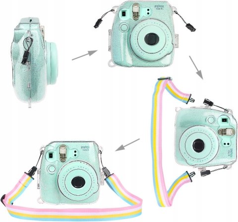 ETUI FUTERAŁ POKROWIEC PRZEZROCZYSTY DO FUJIFILM INSTAX MINI 8/9
