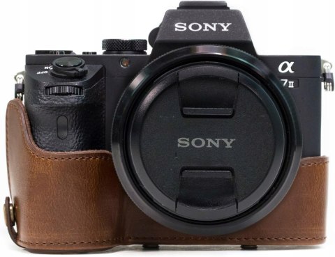FUTERAŁ ETUI NA APARAT SKÓRZANY DO SONY ALPHA A7 II A7R II A7S II MEGAGEAR