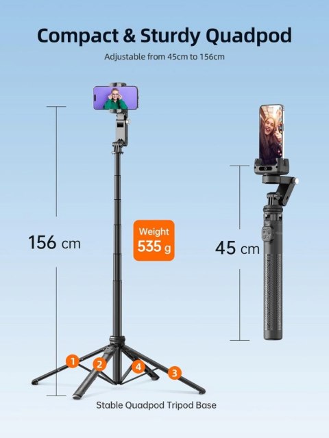 GIMBAL STABILIZATOR STATYW AUTOMATYCZNY DO SMARTFONA ROLLEI EASY CREATOR