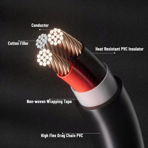 KABEL ZASILAJĄCY ALVIN'S CABLES D-TAP DO DC 12C 5,5MMx2,1MM