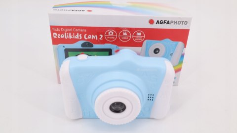 KAMERA APARAT CYFROWY DLA DZIECI AGFAPHOTO REALIKIDS CAM 2 12MP 1080P