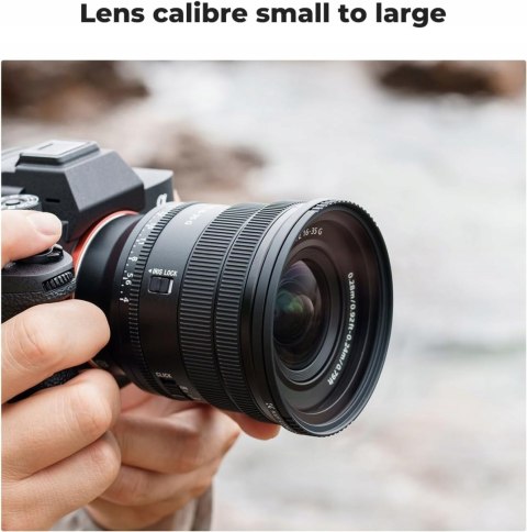 PIERŚCIEŃ REDUKCYJNY ADAPTER FILTRA K&F CONCEPT STEP-UP 58-82MM 2 SZTUKI