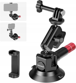 UCHWYT Z PRZYSSAWKĄ DO SAMOCHODU MAGIC ARM DO GOPRO HERO NEEWER